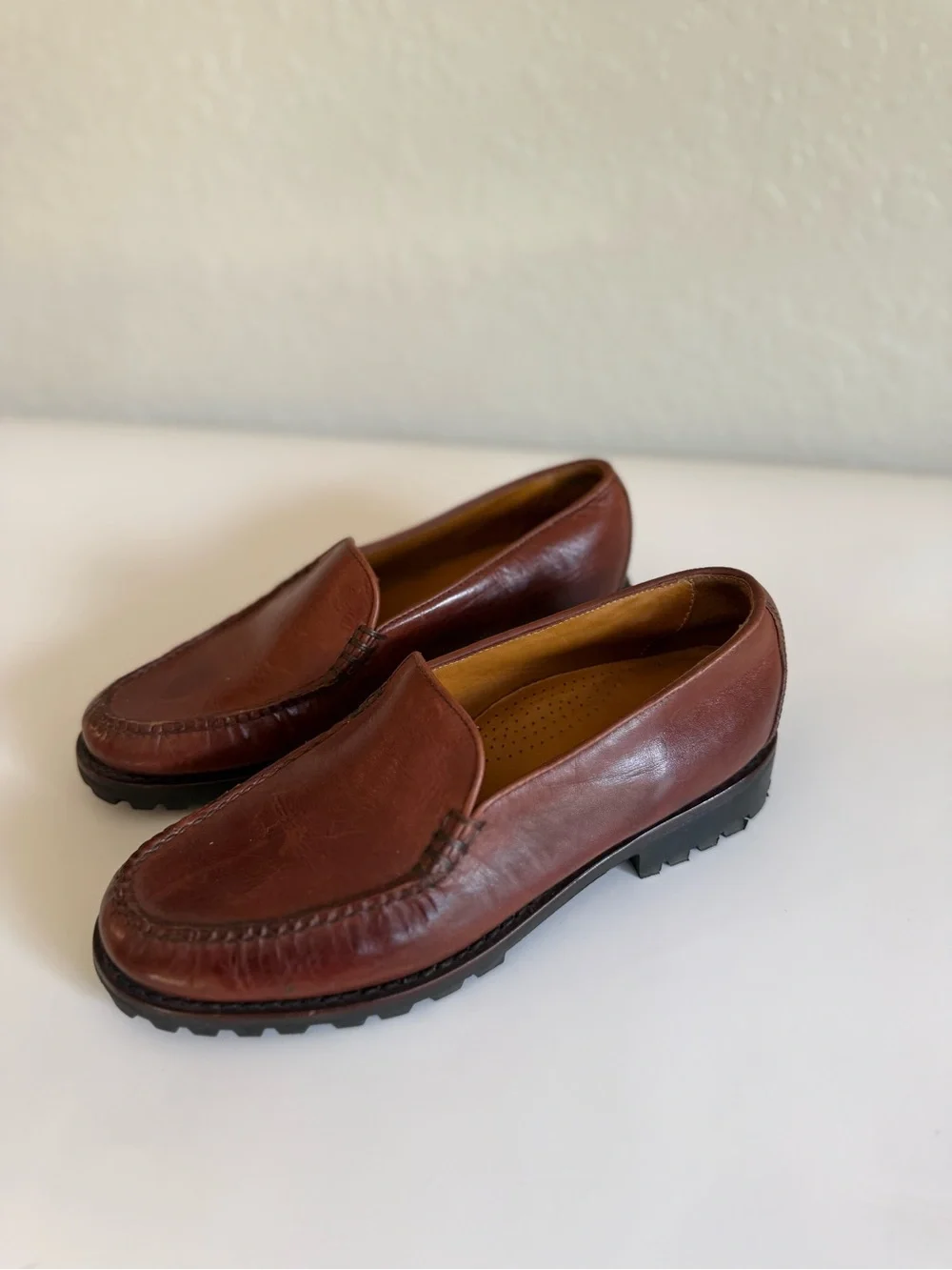 Cole Haan polished leather